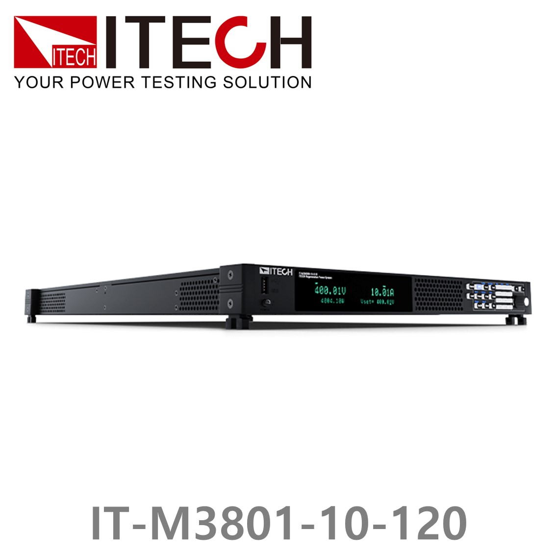 [ ITECH ] IT-M3801-10-120, 10V/2～120A/6～1200W DC 전자로드, DC전자부하기