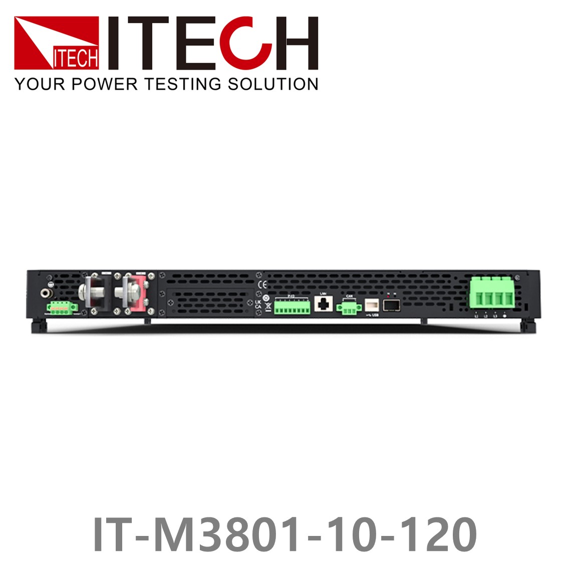 [ ITECH ] IT-M3801-10-120, 10V/2～120A/6～1200W DC 전자로드, DC전자부하기