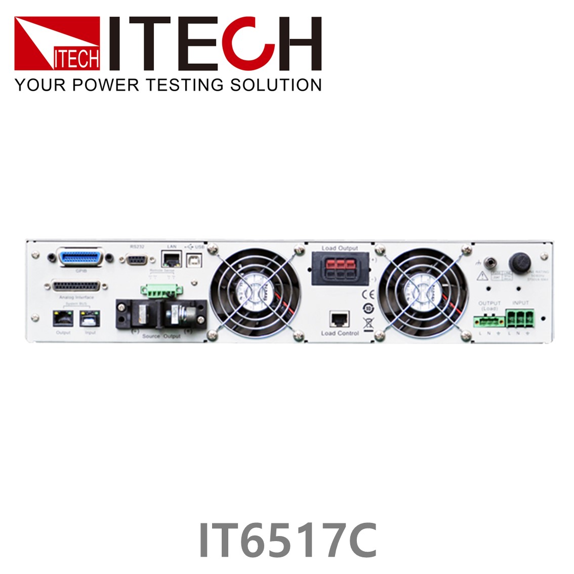 [ ITECH ] IT6517C 고전력 1800W DC파워서플라이, DC전원공급기