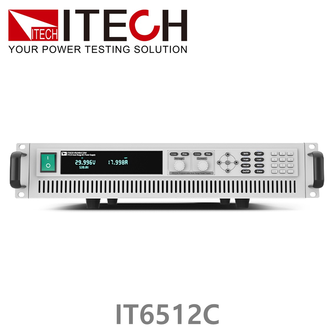 ITECH IT6512C  DC파워서플라이 80V/120A/1800W (2U) DC전원공급기