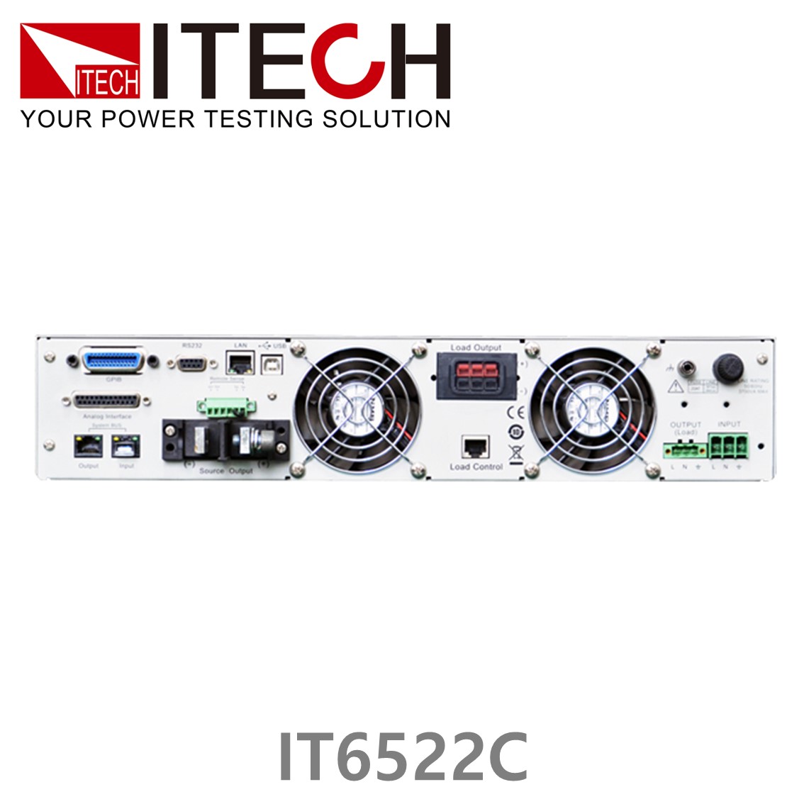 ITECH IT6522C  DC파워서플라이 80V/120A/3000W (2U) DC전원공급기