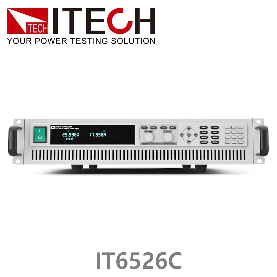 [ ITECH ] IT6526C 고전력 3000W DC파워서플라이, DC전원공급기
