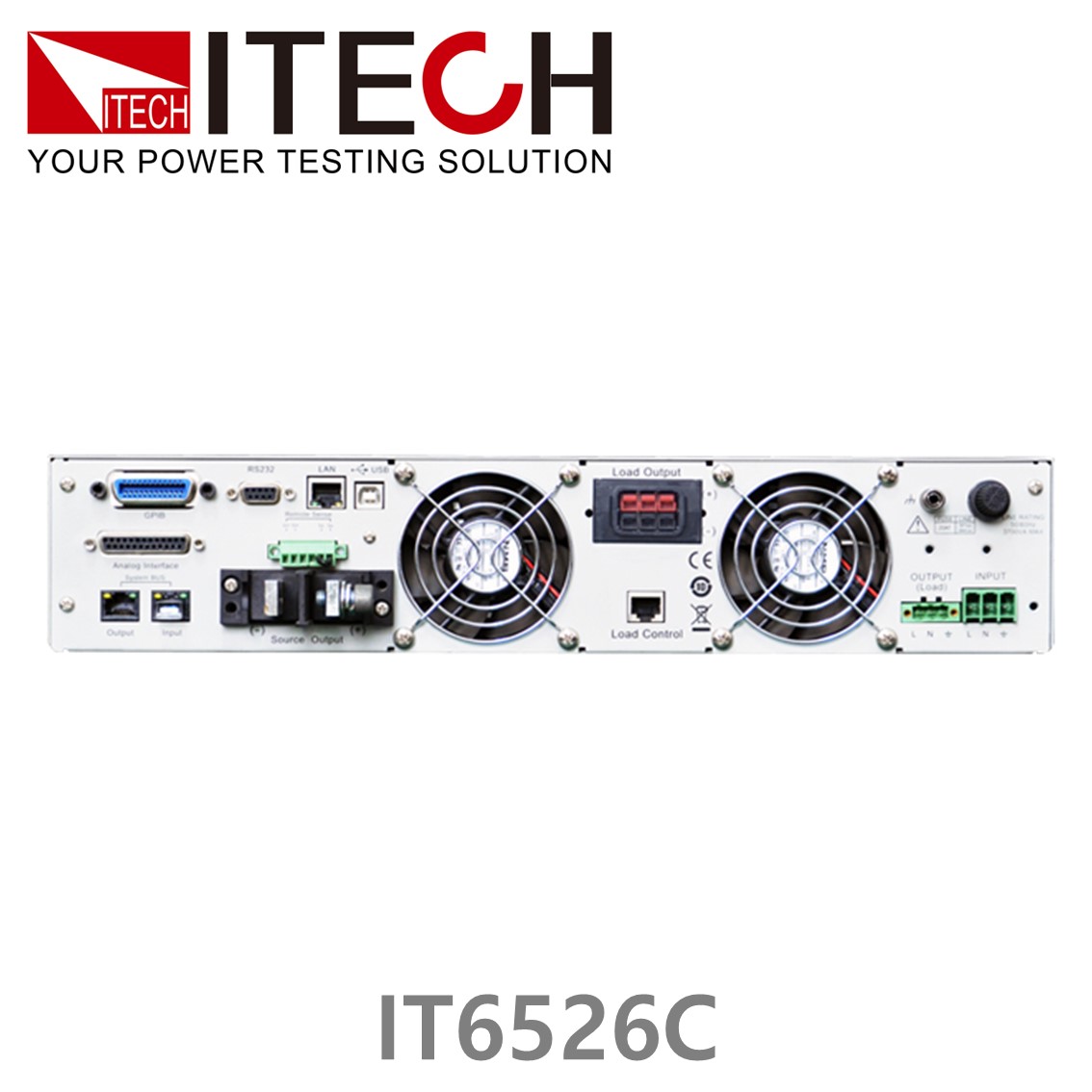 ITECH IT6526C  DC파워서플라이 750V/15A/3000W (2U) DC전원공급기