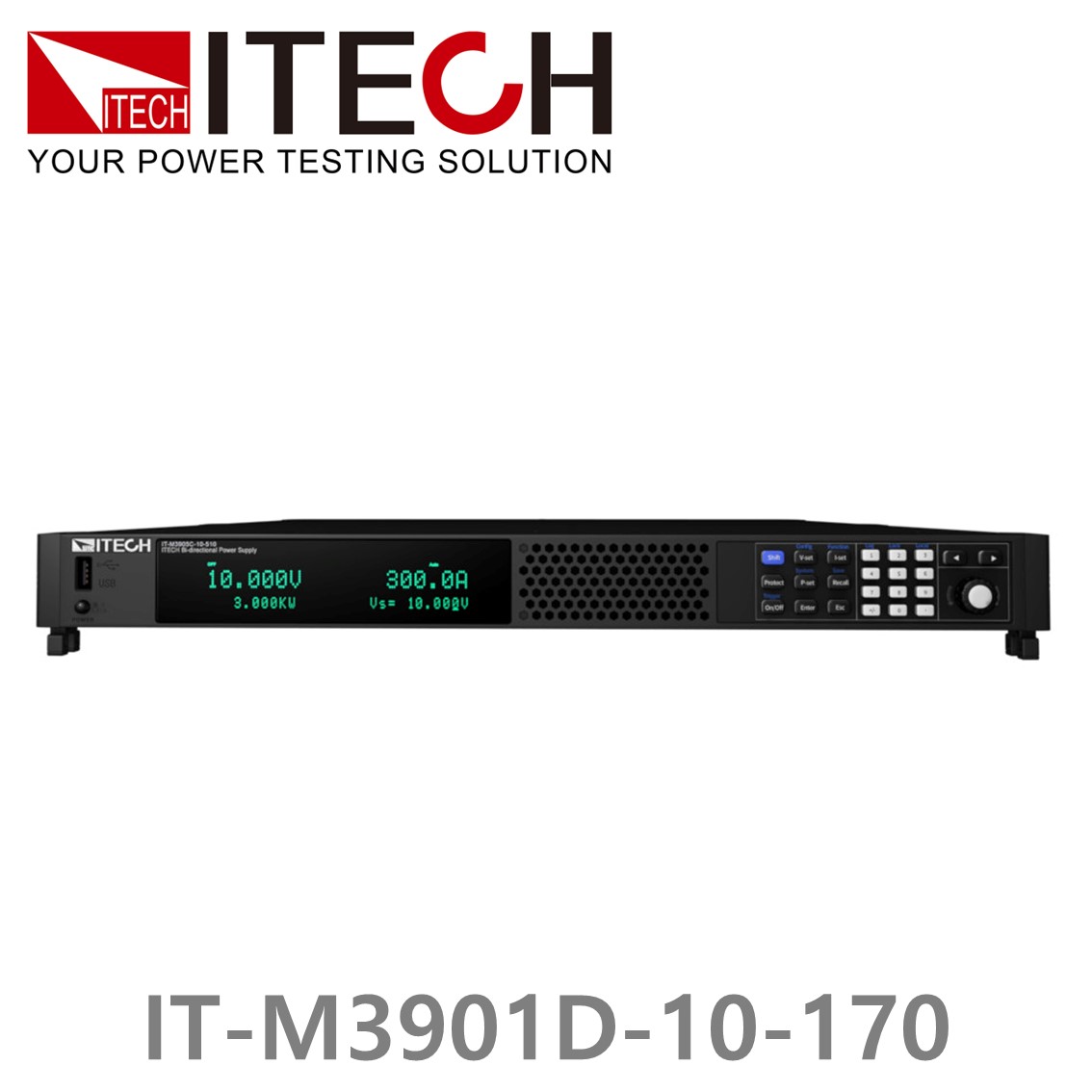 [ ITECH ] IT-M3901D-10-170 양방향 프로그래머블 DC전원공급기, DC파워서플라이