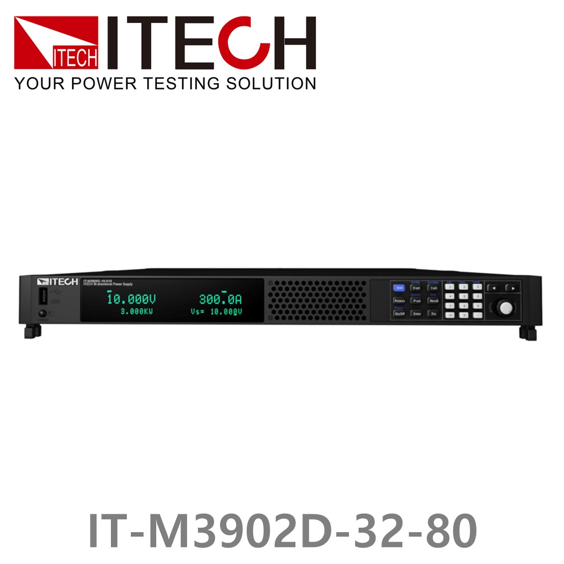 ITECH IT-M3902D-32-80 양방향 DC파워서플라이 32V/80A/2kW DC전원공급기