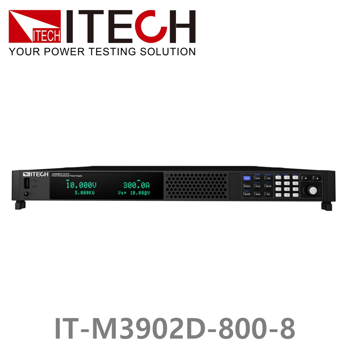 [ ITECH ] IT-M3902D-800-8 양방향 프로그래머블 DC전원공급기, DC파워서플라이