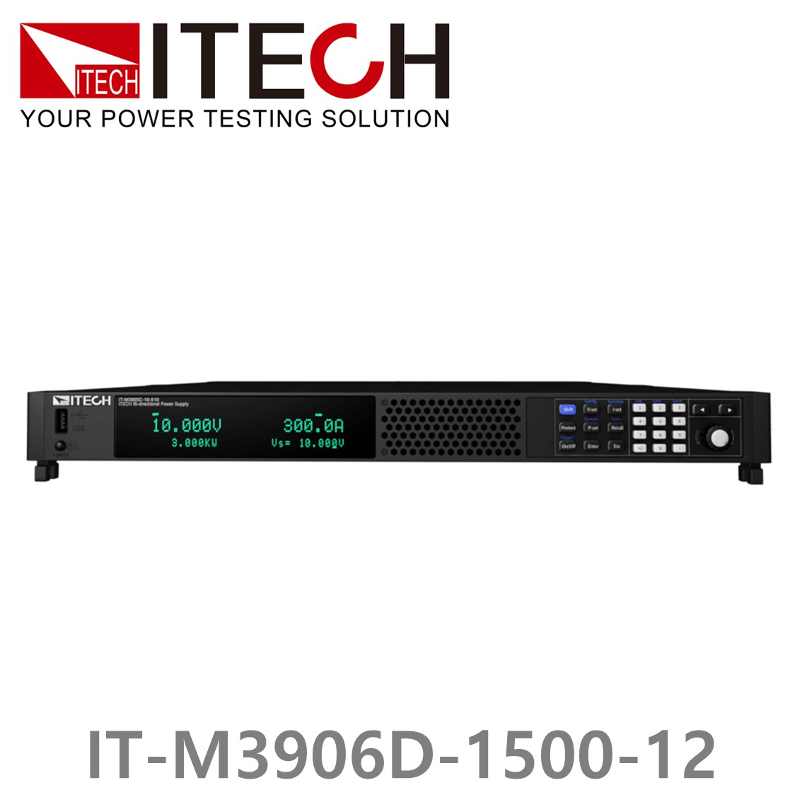[ ITECH ] IT-M3906D-1500-12 양방향 프로그래머블 DC전원공급기, DC파워서플라이