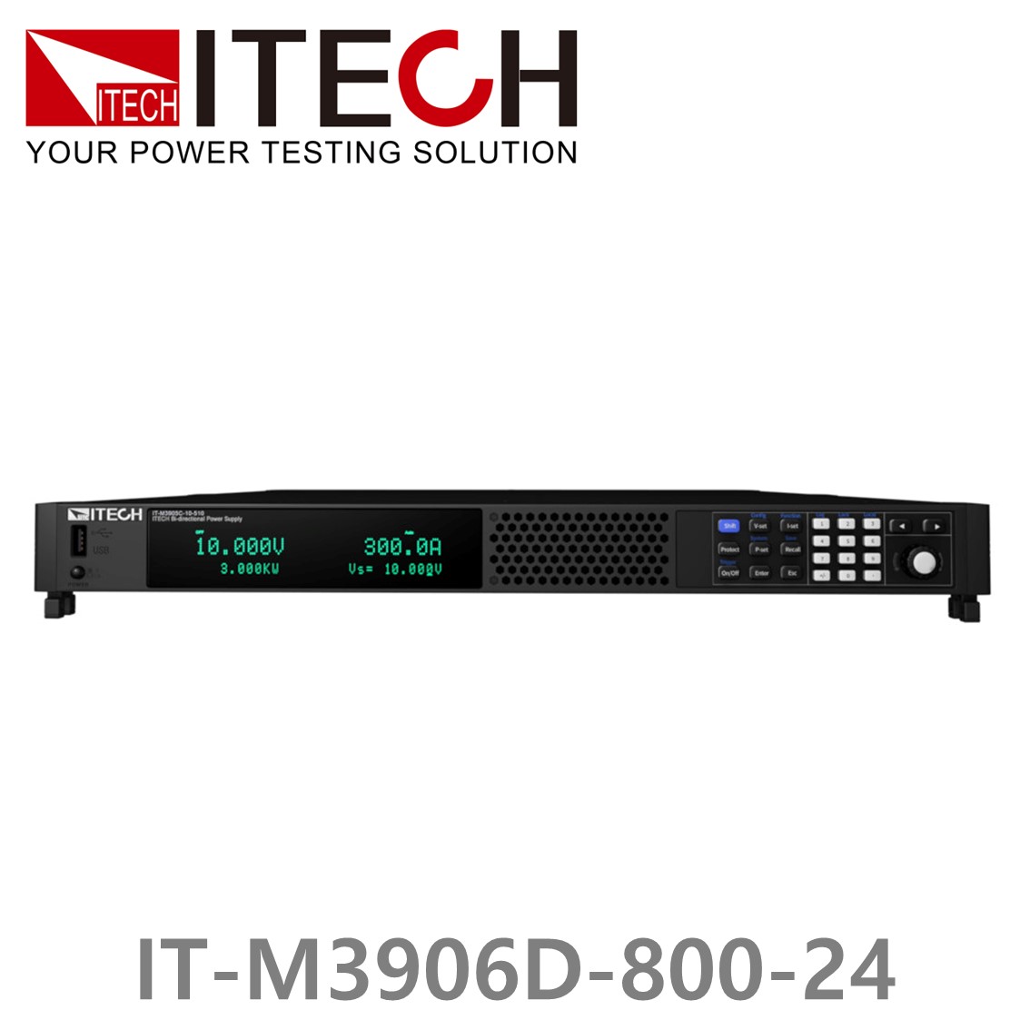 [ ITECH ] IT-M3906D-800-24 양방향 프로그래머블 DC전원공급기, DC파워서플라이