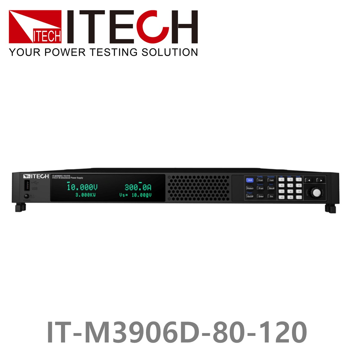 ITECH IT-M3906D-80-120 양방향 DC파워서플라이 80V/120A/6kW DC전원공급기