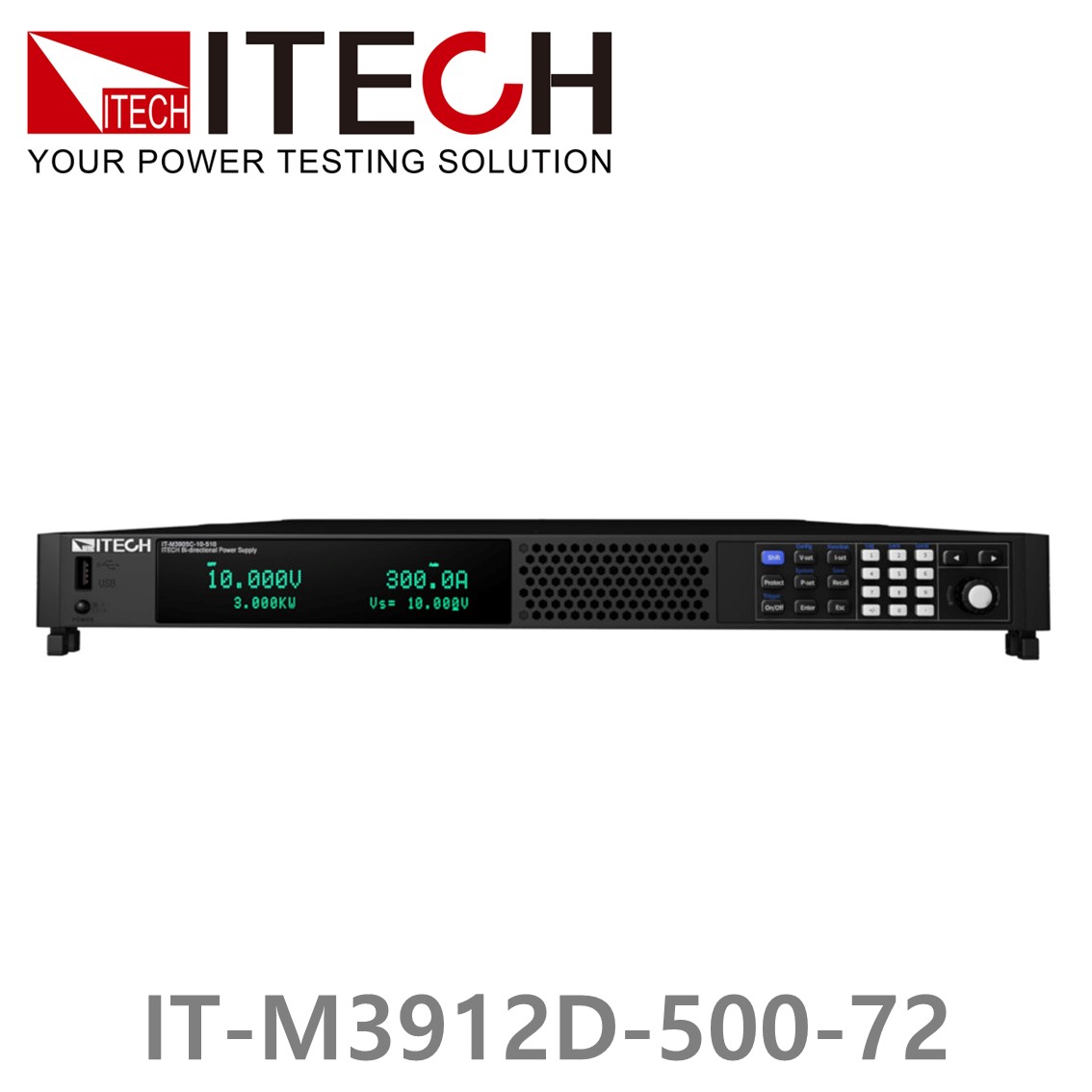 [ ITECH ] IT-M3912D-500-72 양방향 프로그래머블 DC전원공급기, DC파워서플라이