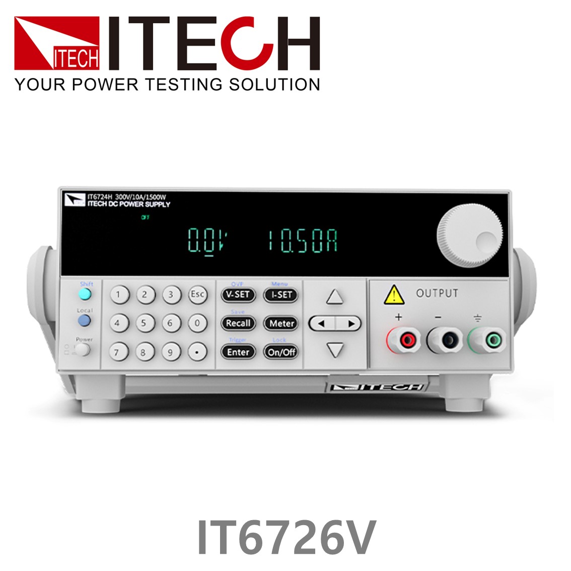 [ ITECH ] IT6726V 고전압(1200V/5A/3000W) 프로그래밍 DC파워서플라이, DC전원공급기