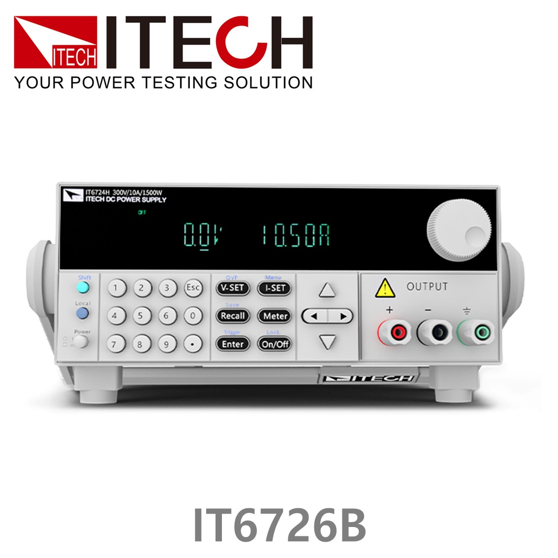 [ ITECH ] IT6726B 고전압(160V/40A/3000W) 프로그래밍 DC파워서플라이, DC전원공급기
