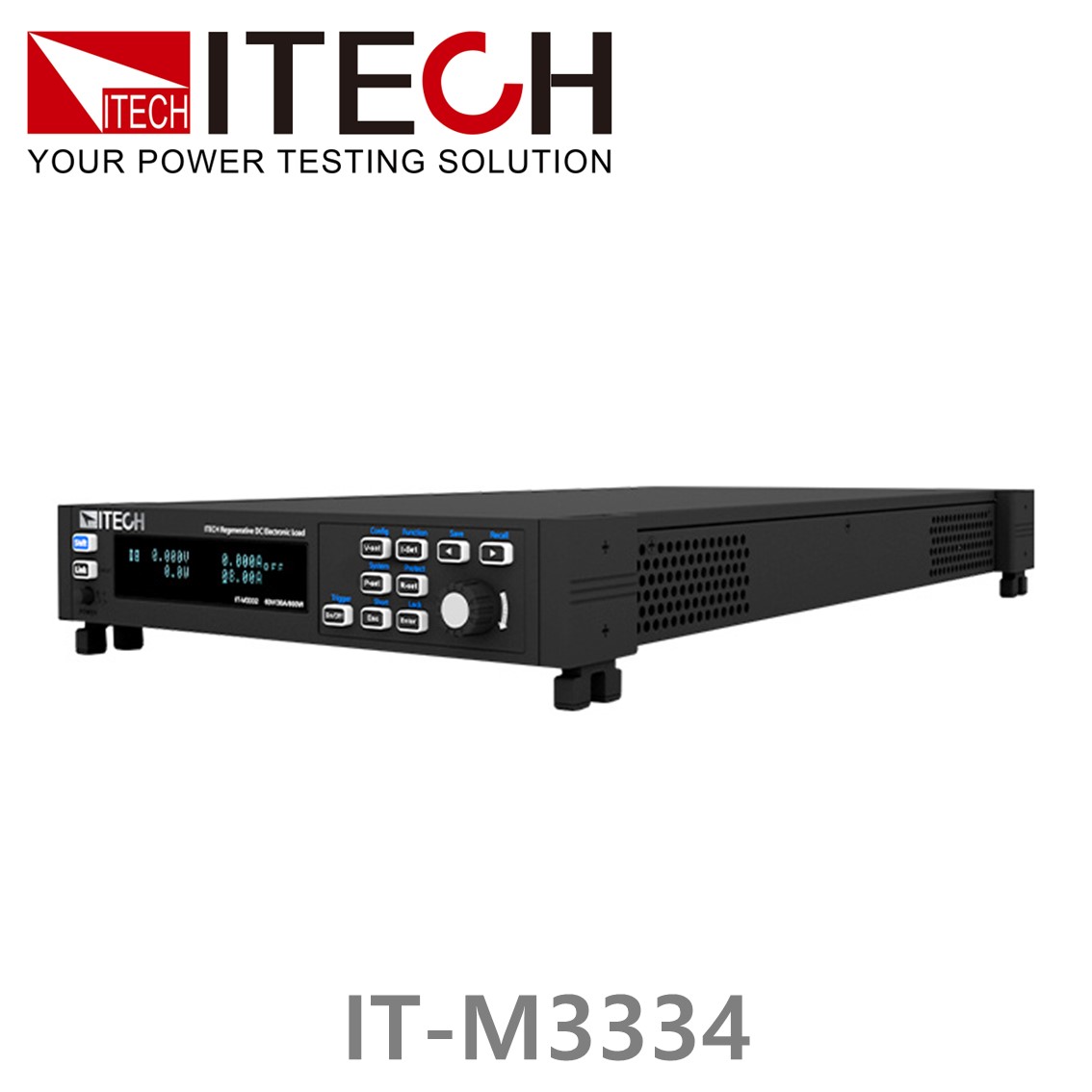 [ ITECH ] IT-M3334 DC전자부하기 (300V/6A/800W), DC전자로드