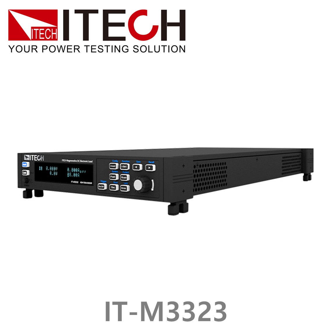 [ ITECH ] IT-M3323 DC전자부하기 ,(150V/12A/400W) DC전자로드