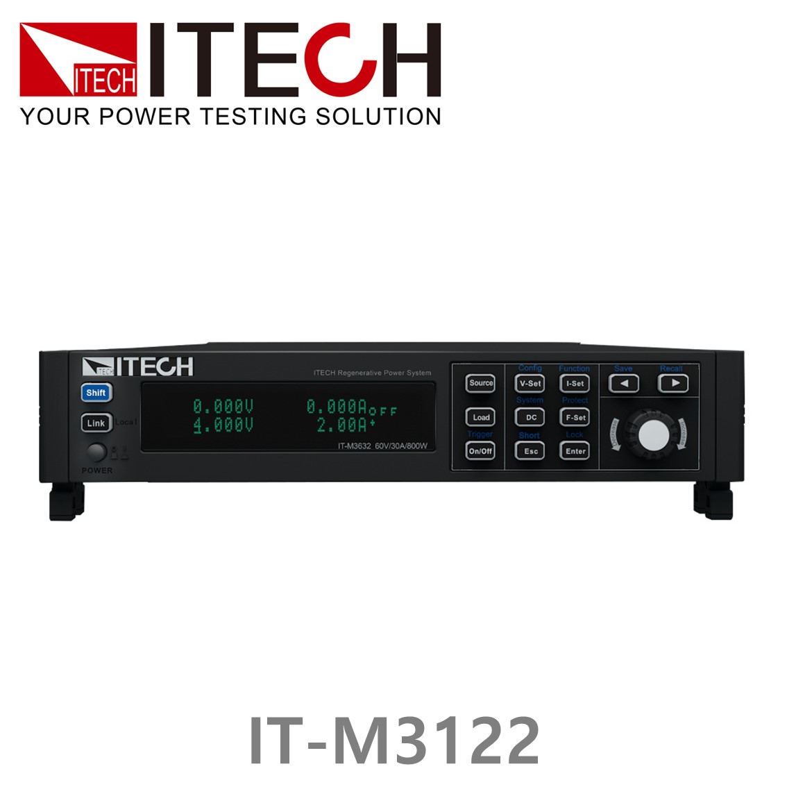 [ ITECH ] IT-M3122 초소형 광대역 DC파워서플라이 (80V/22A/850W), DC전원공급기