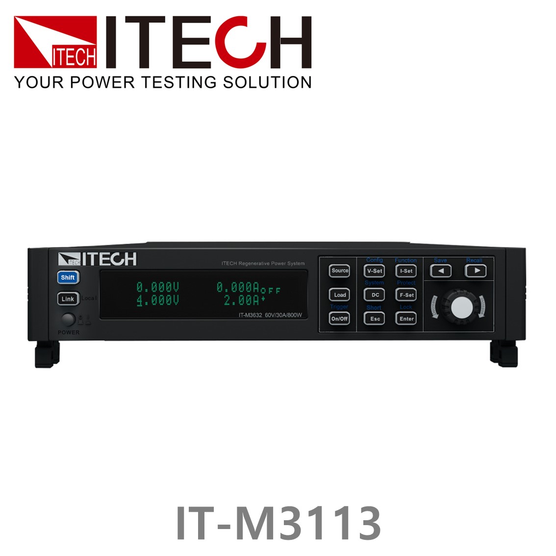 [ ITECH ] IT-M3113 초소형 광대역 DC파워서플라이 (150V/12A/400W), DC전원공급기