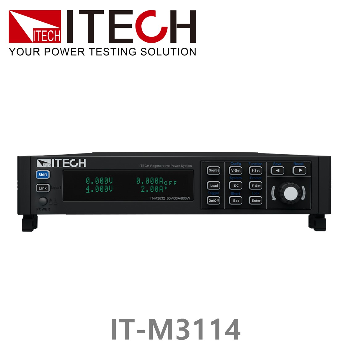[ ITECH ] IT-M3114 초소형 광대역 DC파워서플라이 (300V/6A/400W), DC전원공급기