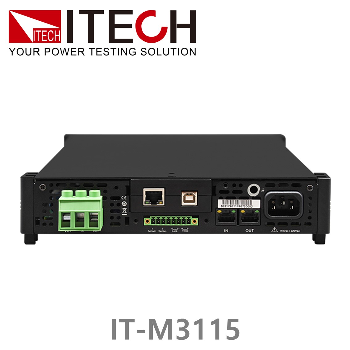 [ ITECH ] IT-M3115 초소형 광대역 DC파워서플라이 (600V/3A/400W), DC전원공급기