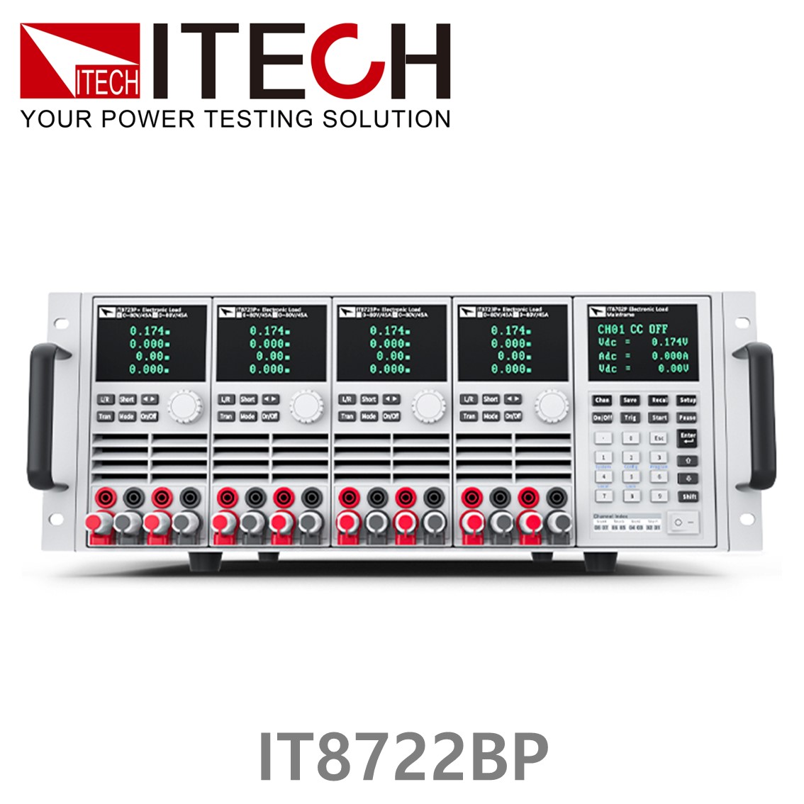 [ ITECH ] IT8722BP DC전자로드, DC전자부하기 (500V/15A/250W)