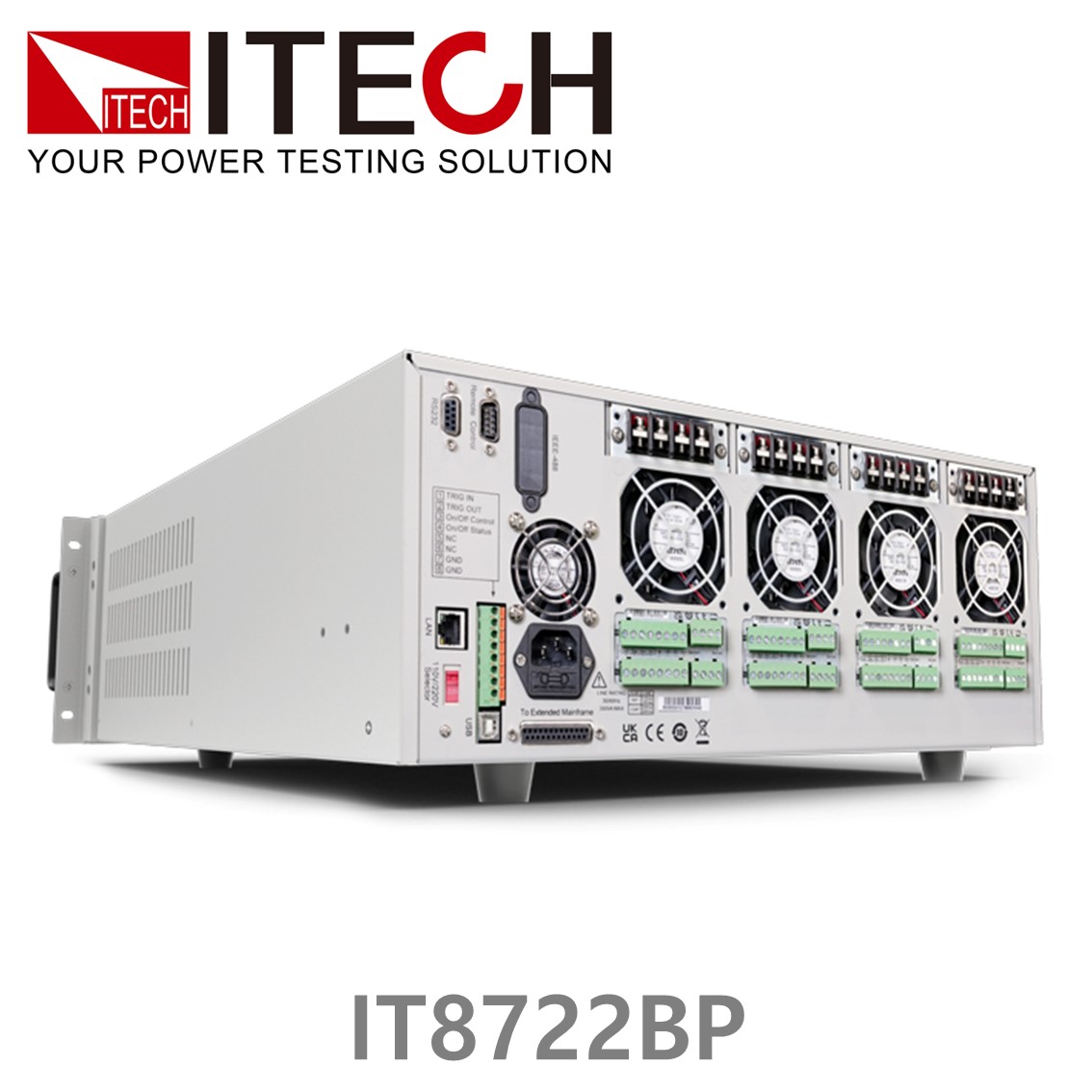 [ ITECH ] IT8722BP DC전자로드, DC전자부하기 (500V/15A/250W)