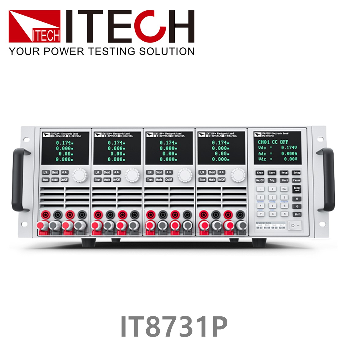 [ ITECH ] IT8731P DC전자로드, DC전자부하기 (80V/40A/200W)