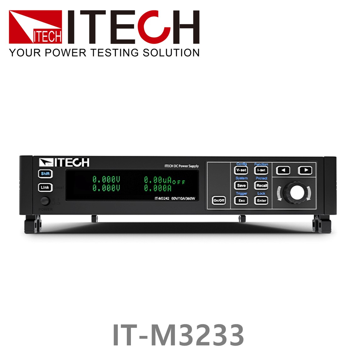 [ ITECH ] IT-M3233 고정밀 DC파워서플라이 60V/10A/200W DC전원공급기