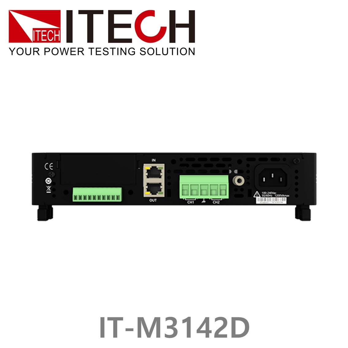 [ ITECH ] IT-M3142D 듀얼 채널 프로그래머블 DC파워서플라이,DC 전원공급기 60V/10A/400W