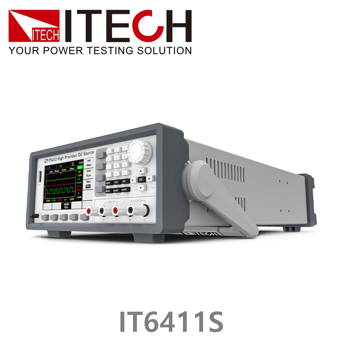 [ ITECH ] IT6411S 바이폴라 DC파워서플라이, 배터리 시뮬레이터 (-15V-0V,0-15V/±0.1 A/1.5 W