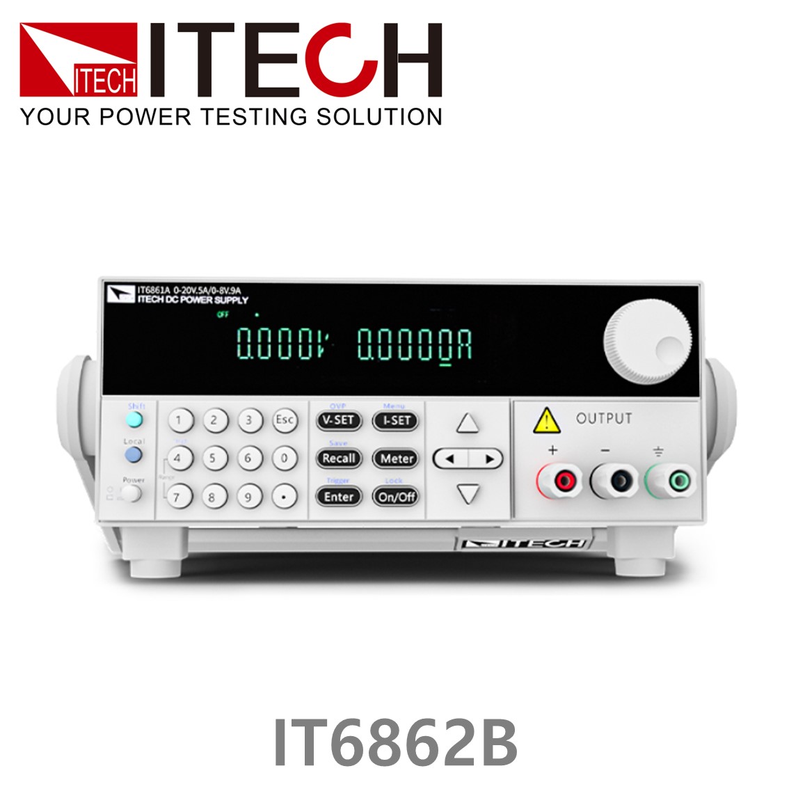ITECH IT6862B 듀얼 DC파워서플라이,DC파워 32V/3A96W, 12V/6A/72W