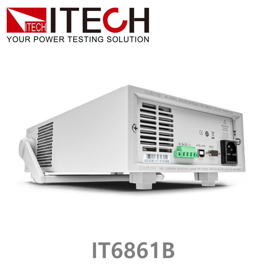 [ ITECH ] IT6861B 듀얼 DC파워서플라이,DC파워 (20V/5A/100W, 8V/9A/72W)