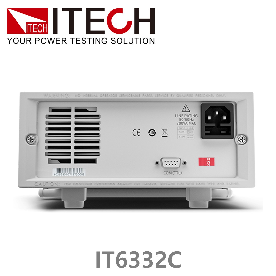 ITECH IT6332C 3채널 고성능 DC파워서플라이 30V/6A/180W*2CH; 5V/3A/15W*1CH