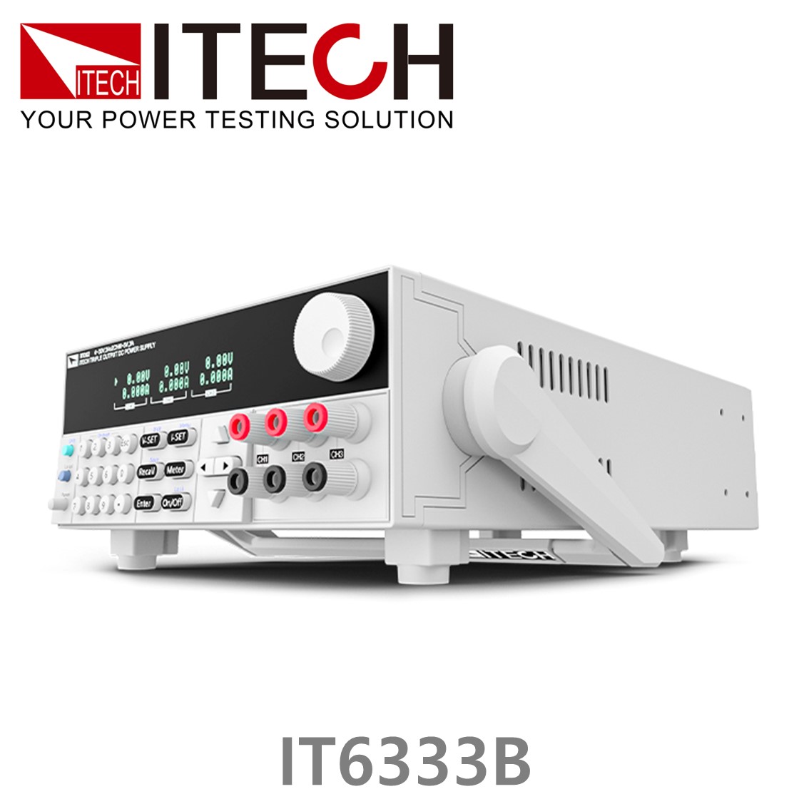 ITECH IT6333B 3채널 고성능 DC파워서플라이 60V/3A/180W*2CH;5V/3A/15W*1CH