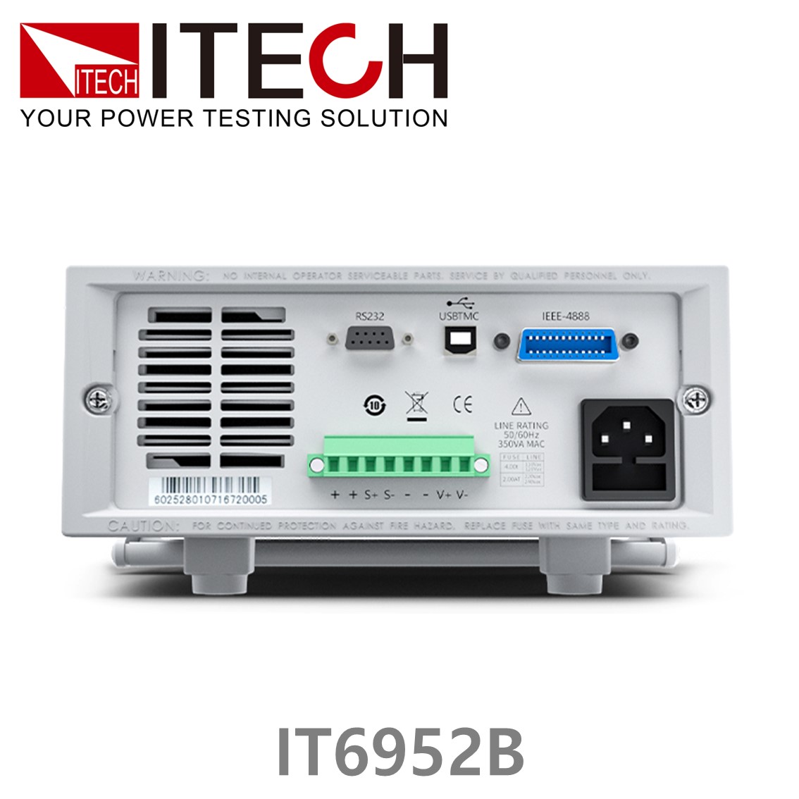 [ ITECH ] IT6952B 광대역 프로그래밍 DC파워서플라이, 60V/25A/600W DC전원공급장치