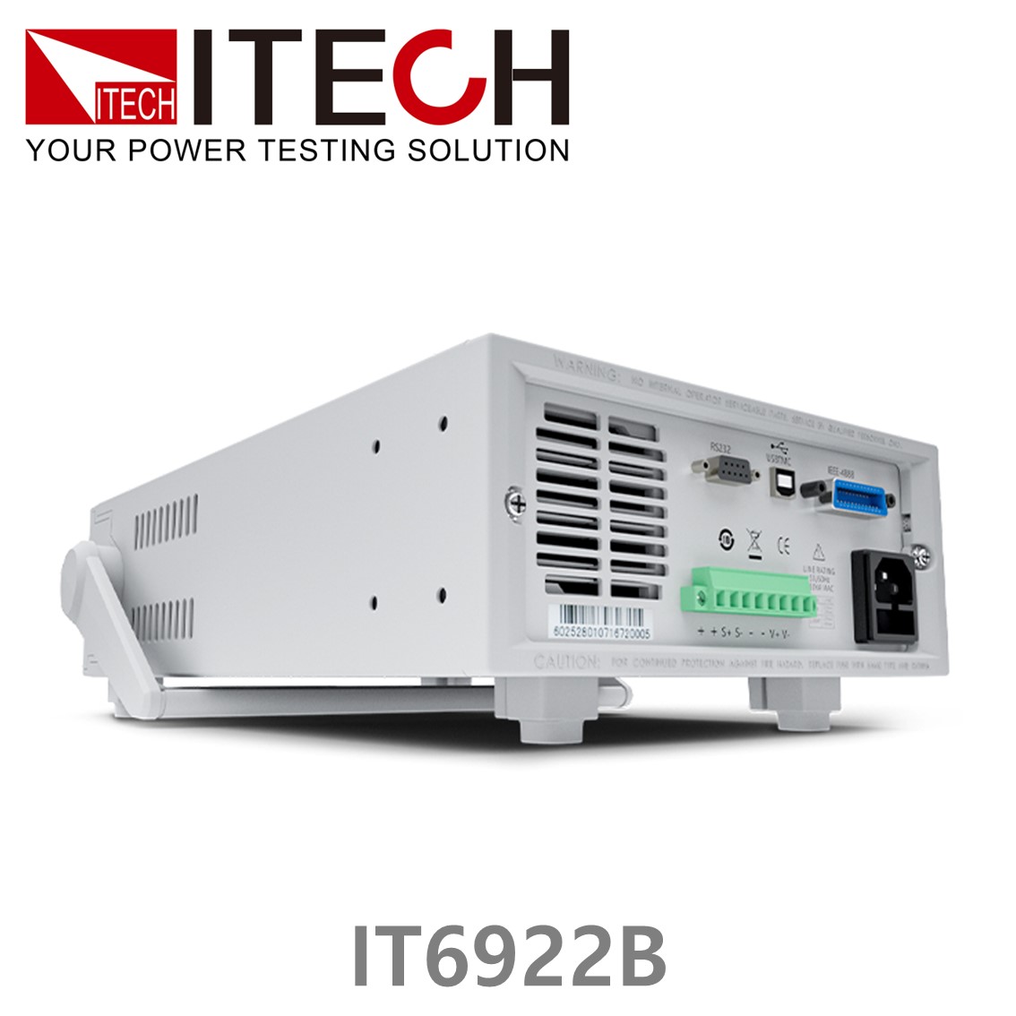 [ ITECH ] IT6922B 광대역 프로그래밍 DC파워서플라이, 60V/5A/100W DC전원공급장치