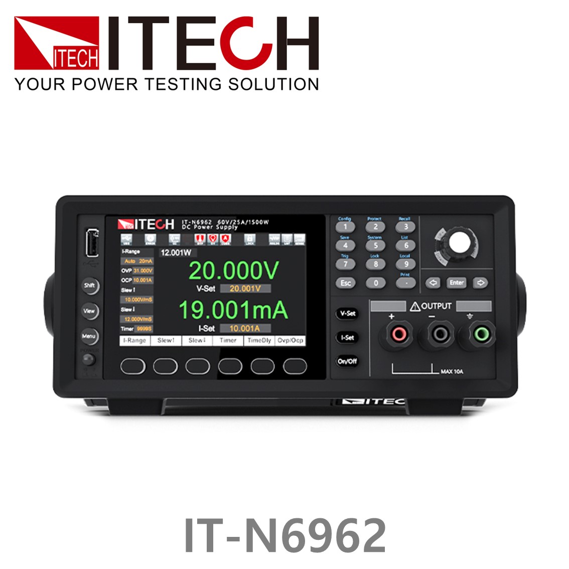 [ ITECH ] IT-N6962 프로그래머블 DC파워서플라이 150V/10A/850W