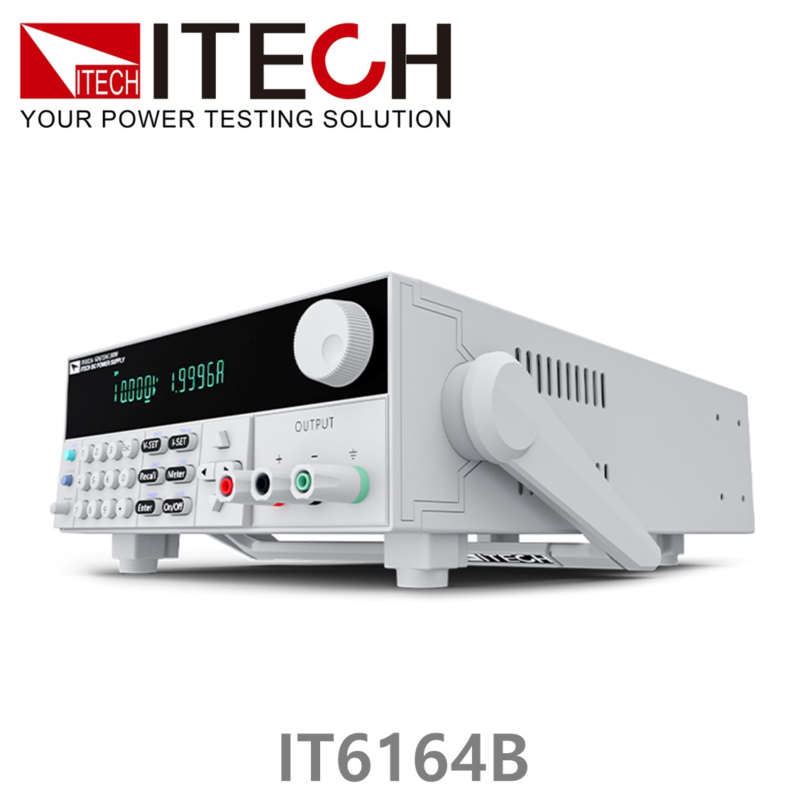 [ ITECH ] IT6164B 고정밀 프로그래밍 DC파워서플라이 0-20V/0-50A/1000W