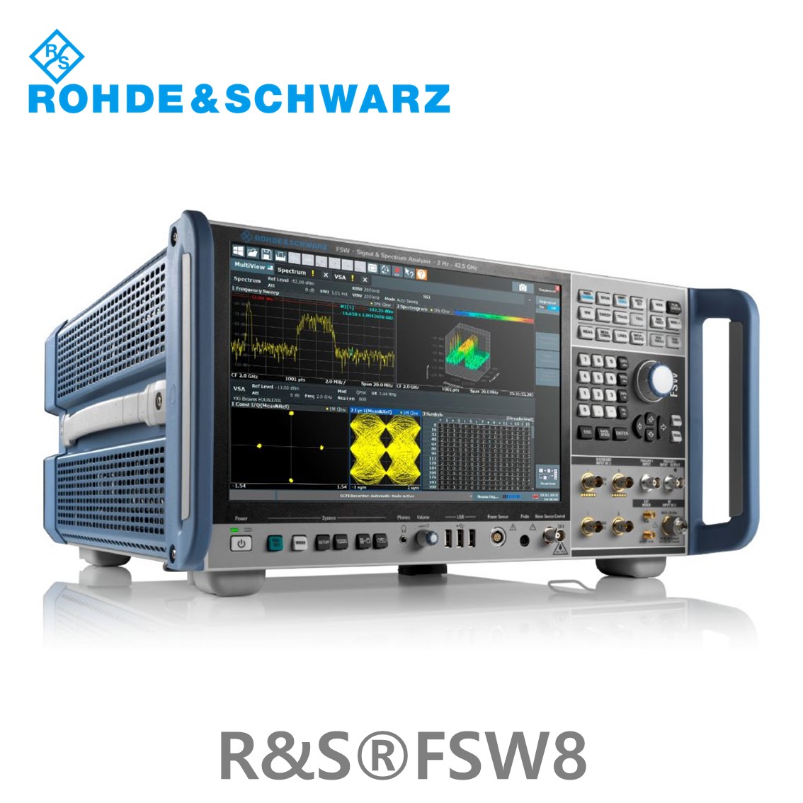 [ 로데슈바르즈 ] FSW8  2Hz~8GHz/512MHz (1331.5003.08), 신호분석기 스펙트럼 아날라이저