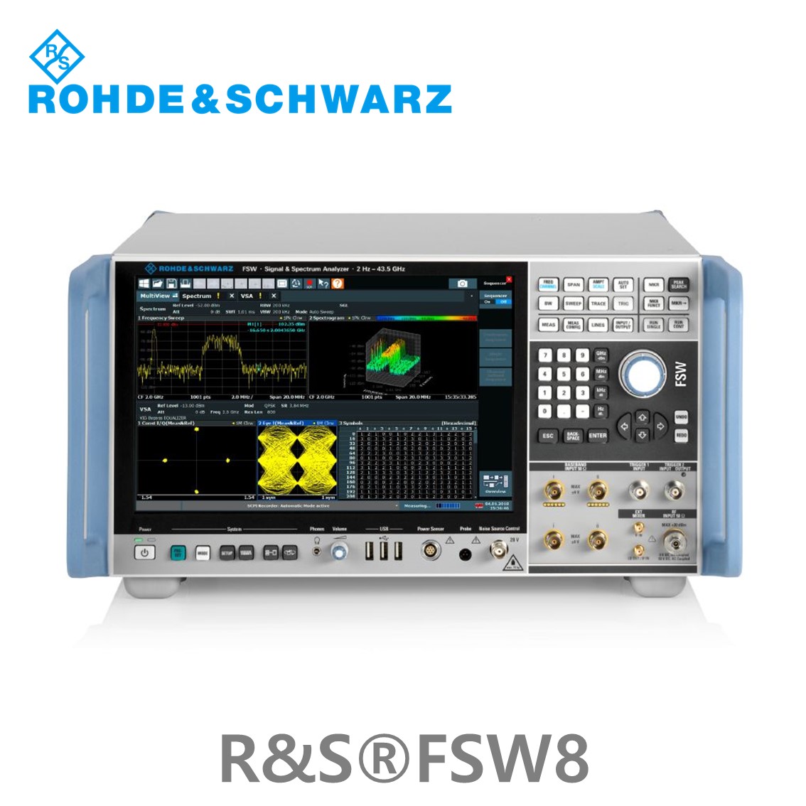 [ 로데슈바르즈 ] FSW8  2Hz~8GHz/512MHz (1331.5003.08), 신호분석기 스펙트럼 아날라이저