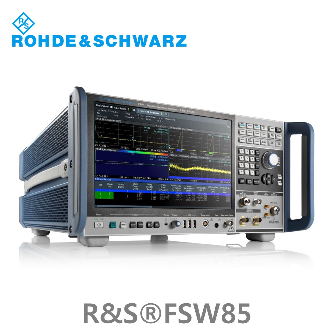 [ 로데슈바르즈 ] FSW85  2Hz~85GHz/8312MHz (1331.5003.85) 스펙트럼분석기