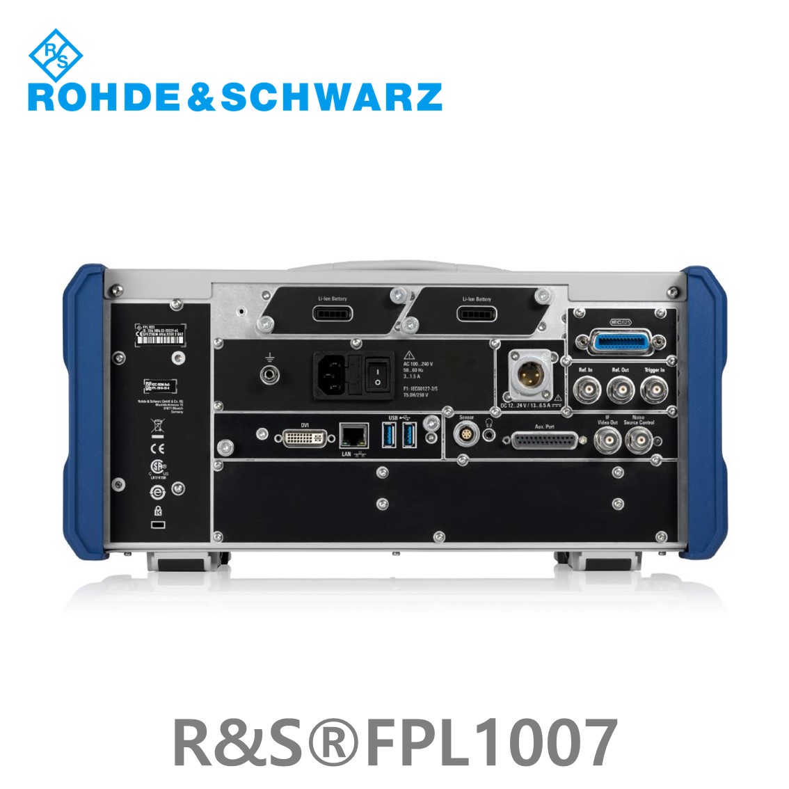 로데슈바르즈 FPL1007 5kHz~7.5GHz, < –163dBm/Hz, 40MHz 스펙트럼분석기