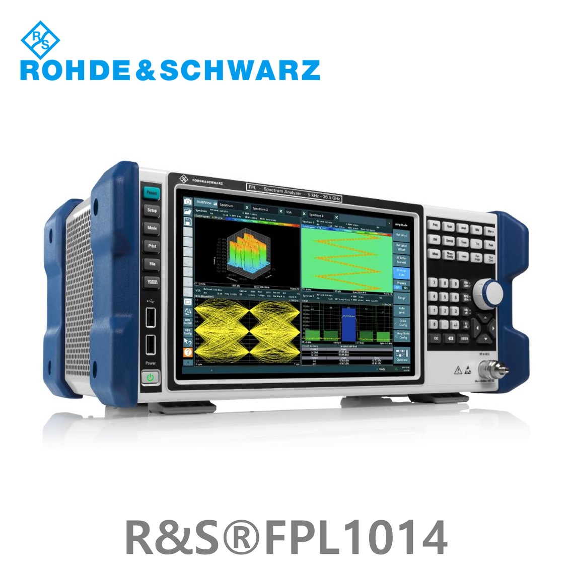 로데슈바르즈 FPL1014 5kHz~14GHz, < -160dBm/Hz, 40MHz 스펙트럼분석기