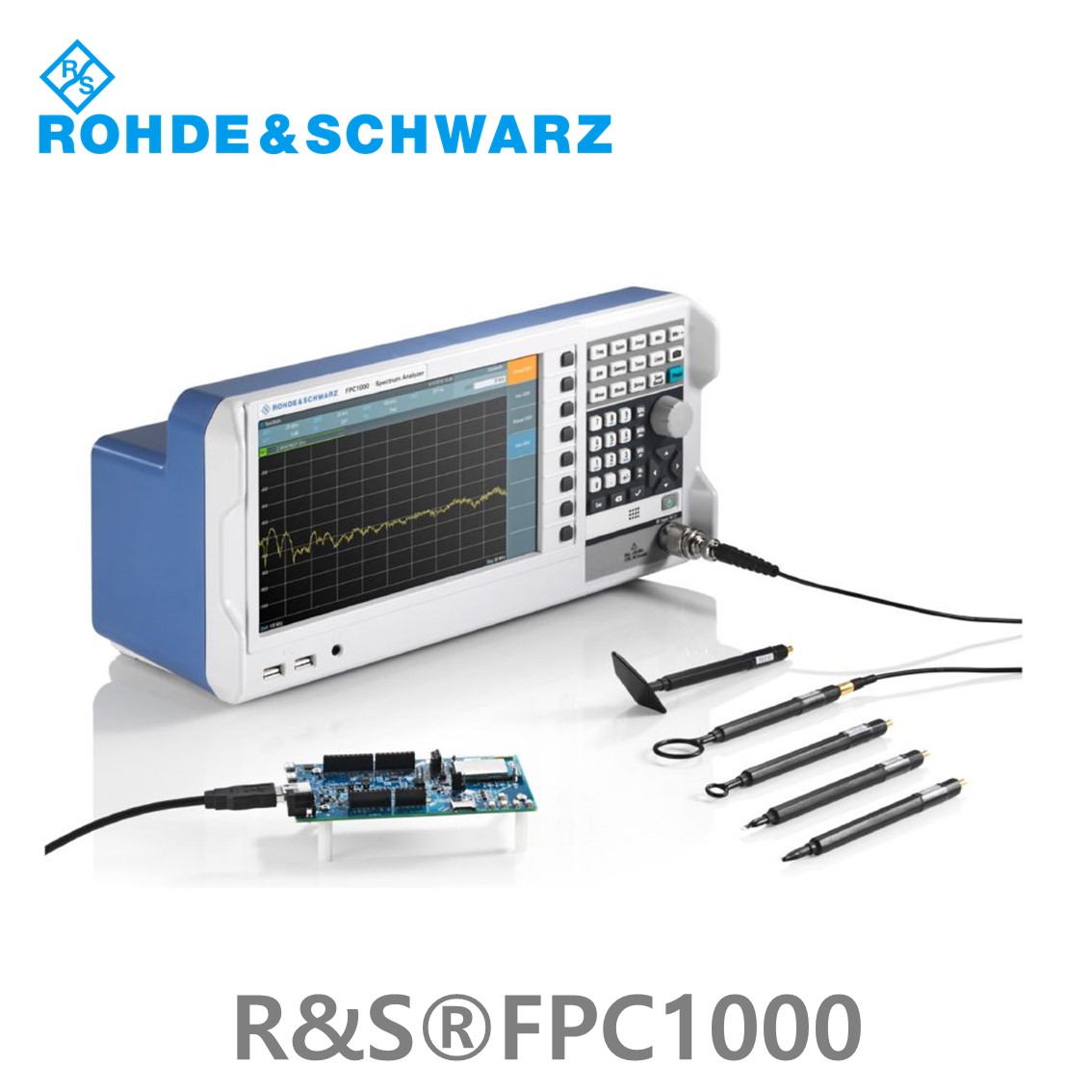 [ 로데슈바르즈 ] FPC1000  5kHz~1/2/3GHz/92dBc(1Hz)/158dBm/Hz (1328.6660.02) 스펙트럼분석기