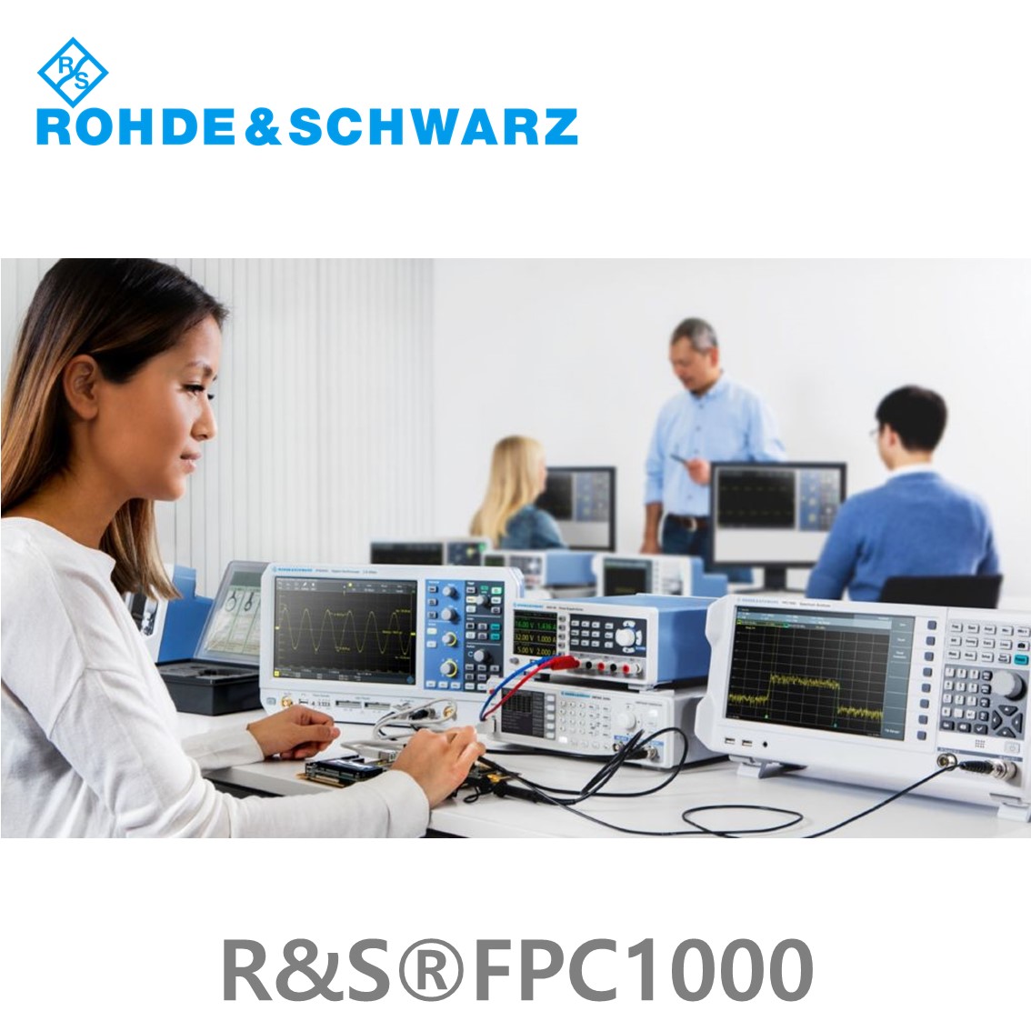 로데슈바르즈 FPC1000 5kHz~1/2/3GHz, 92dBc(1Hz), 158dBm/Hz 스펙트럼분석기