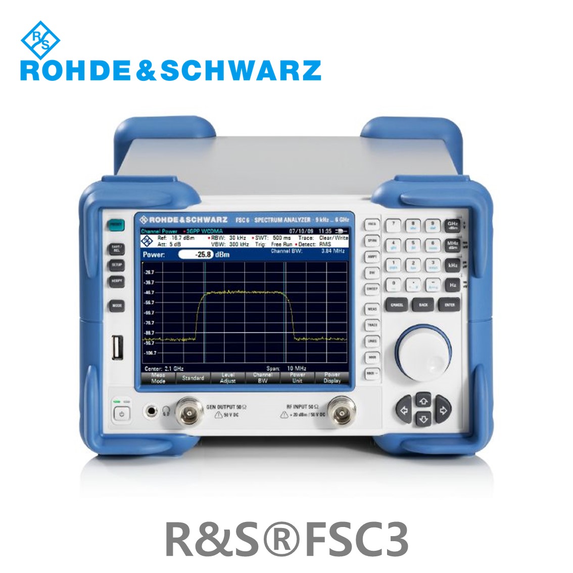 [ 로데슈바르즈 ] FSC3  9kHz~3GHz/–95dB(1Hz)/–165dBm/+15dBm (1314.3006.03) 스펙트럼분석기