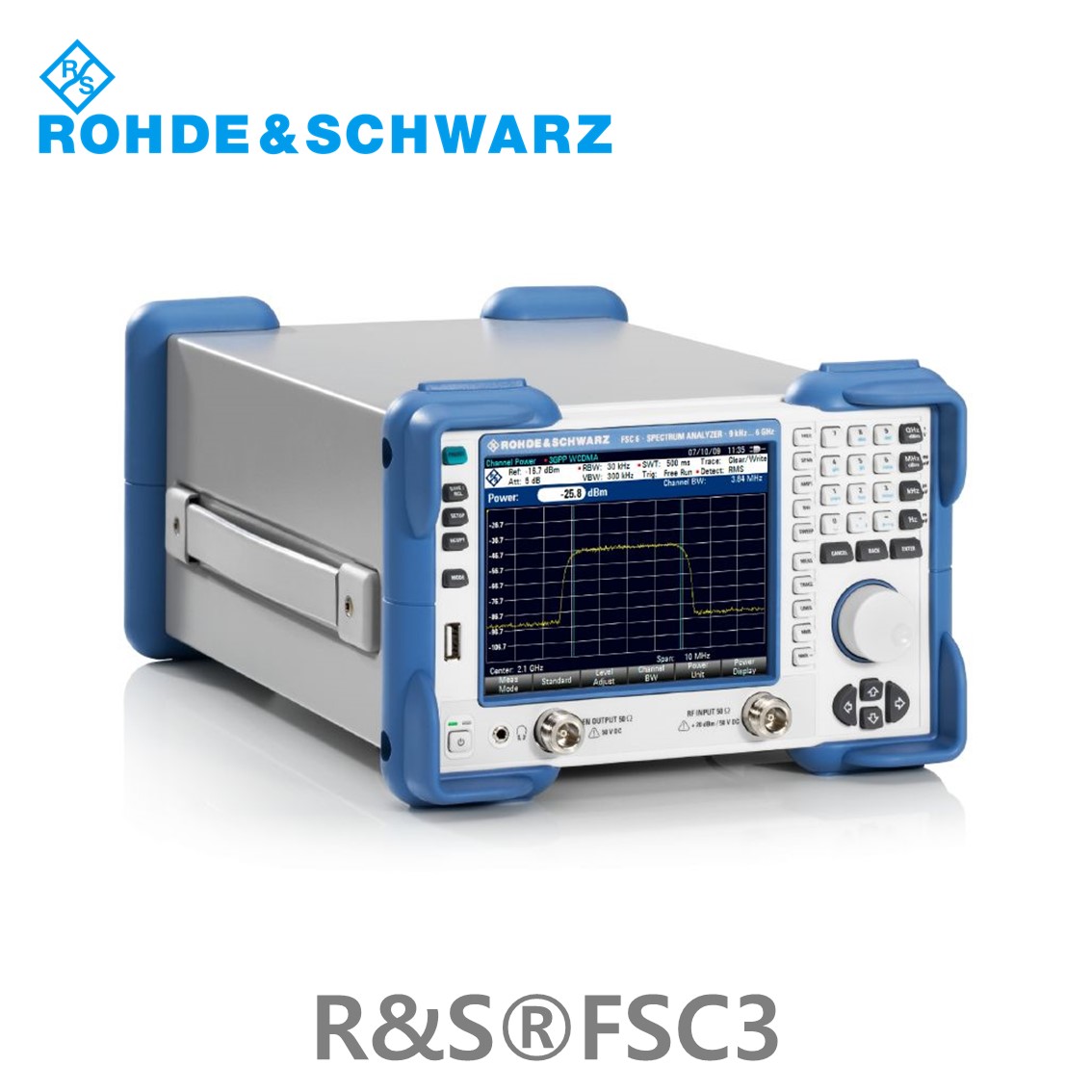 [ 로데슈바르즈 ] FSC3  9kHz~3GHz/–95dB(1Hz)/–165dBm/+15dBm (1314.3006.03) 스펙트럼분석기