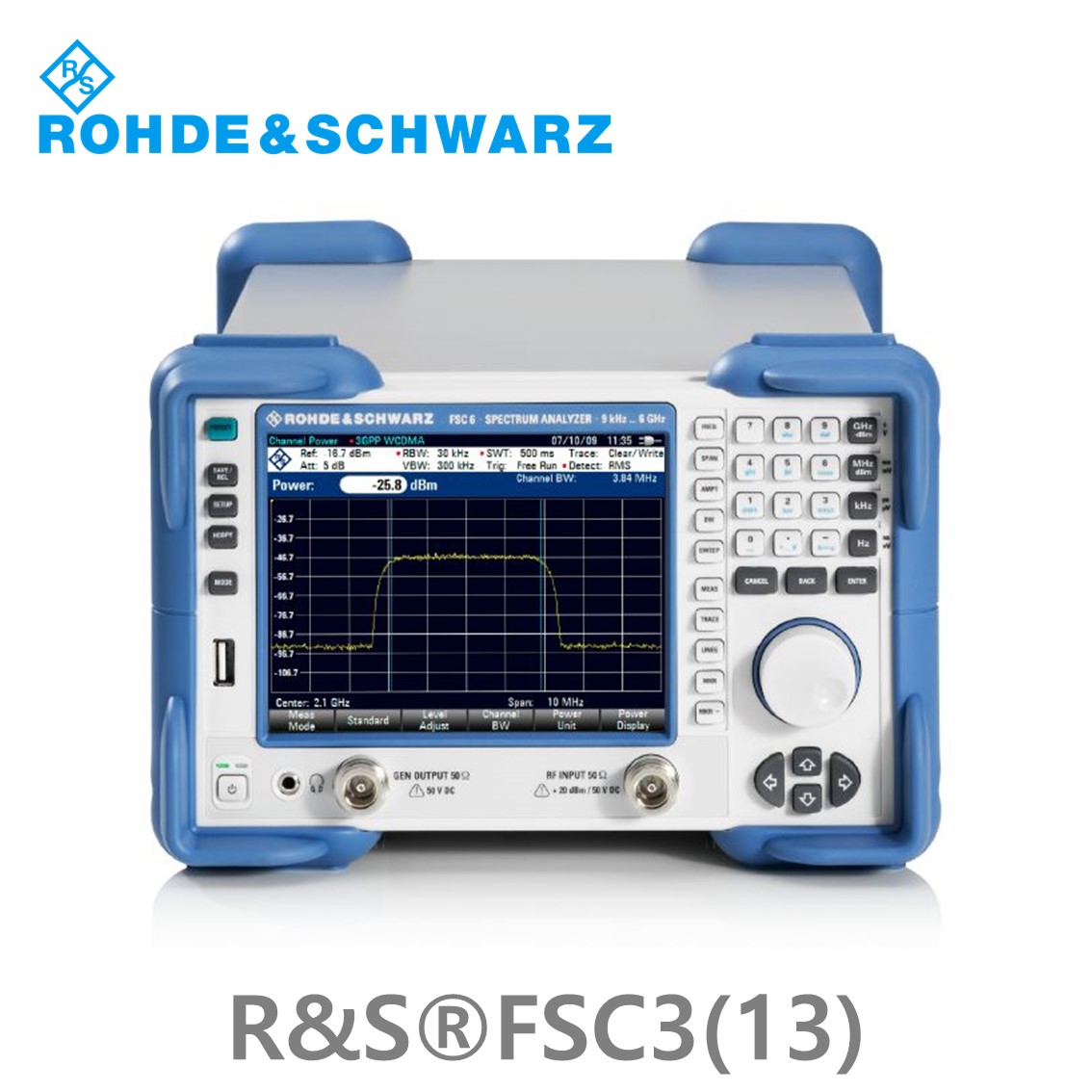 [ 로데슈바르즈 ] FSC3  9kHz~3GHz/–95dB(1Hz)/–165dBm/+15dBm (1314.3006.13) 스펙트럼 아날라이저