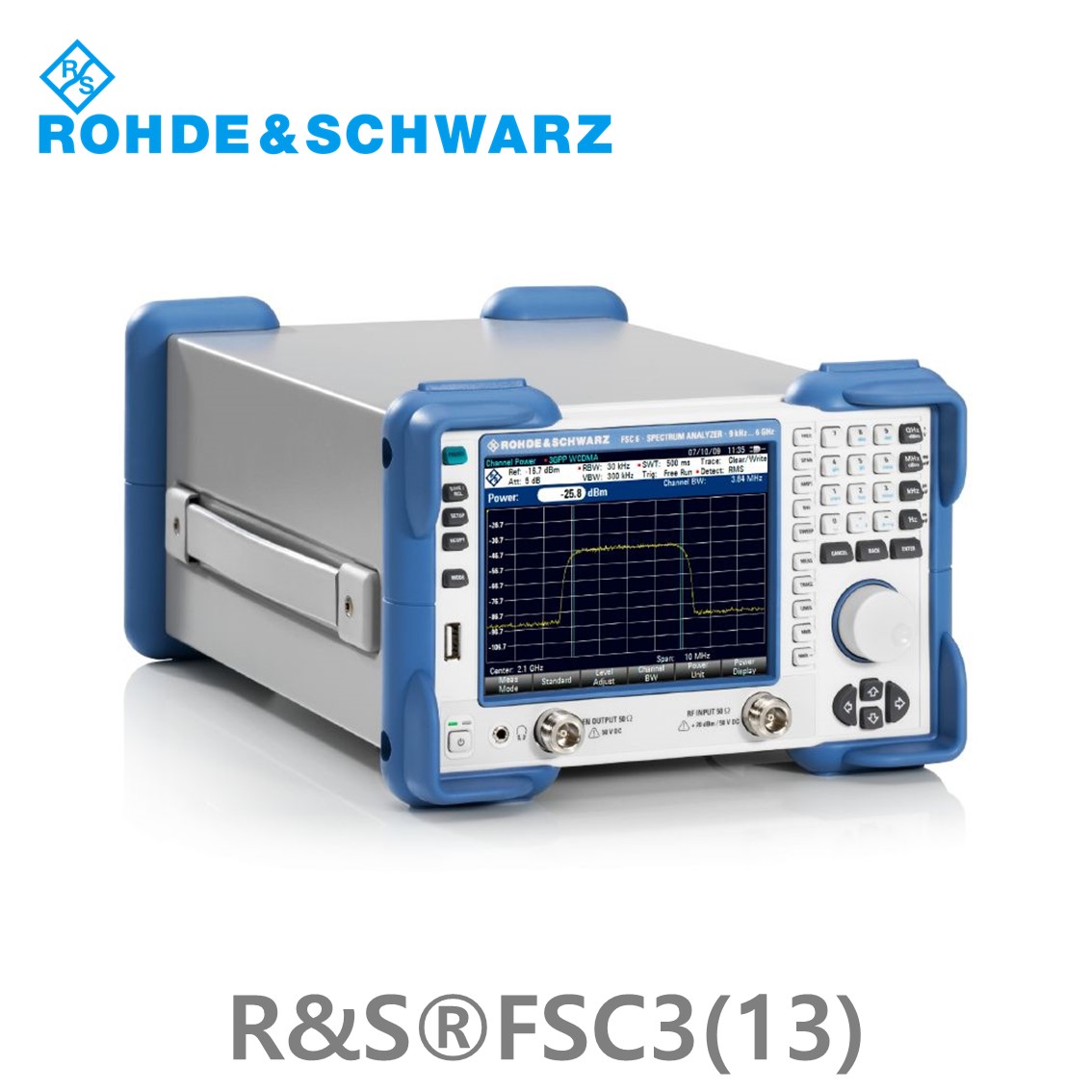 로데슈바르즈 FSC3 9kHz~3GHz/–95dB(1Hz)/–165dBm/+15dBm, tracking generator, 스펙트럼 아날라이저