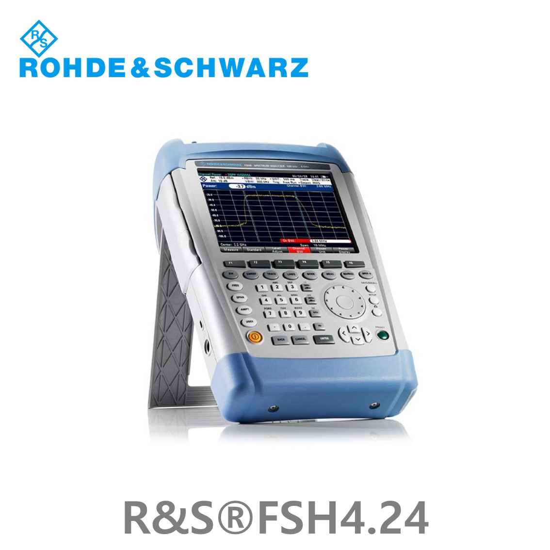 로데슈바르즈 FSH4.24 100kHz-3.6GHz/–127dBc(1Hz)/–163dBm, tracking generator,  스펙트럼 아날라이저