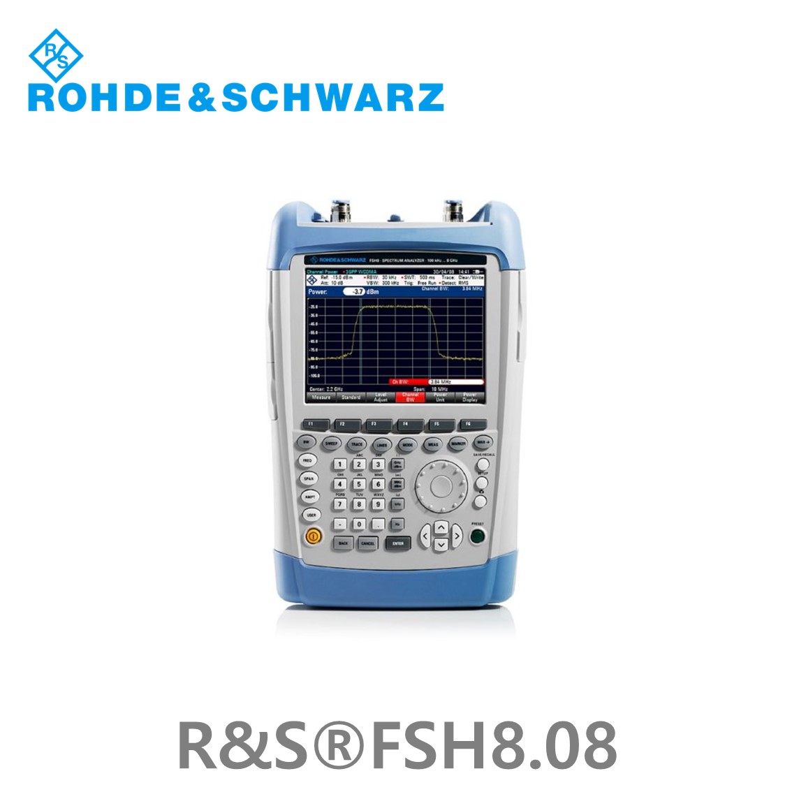 [ 로데슈바르즈 ] FSH8.08  9kHz-8GHz/–127dBc(1Hz)/–163dBm 스펙트럼 아날라이저 (1309.6000.08)