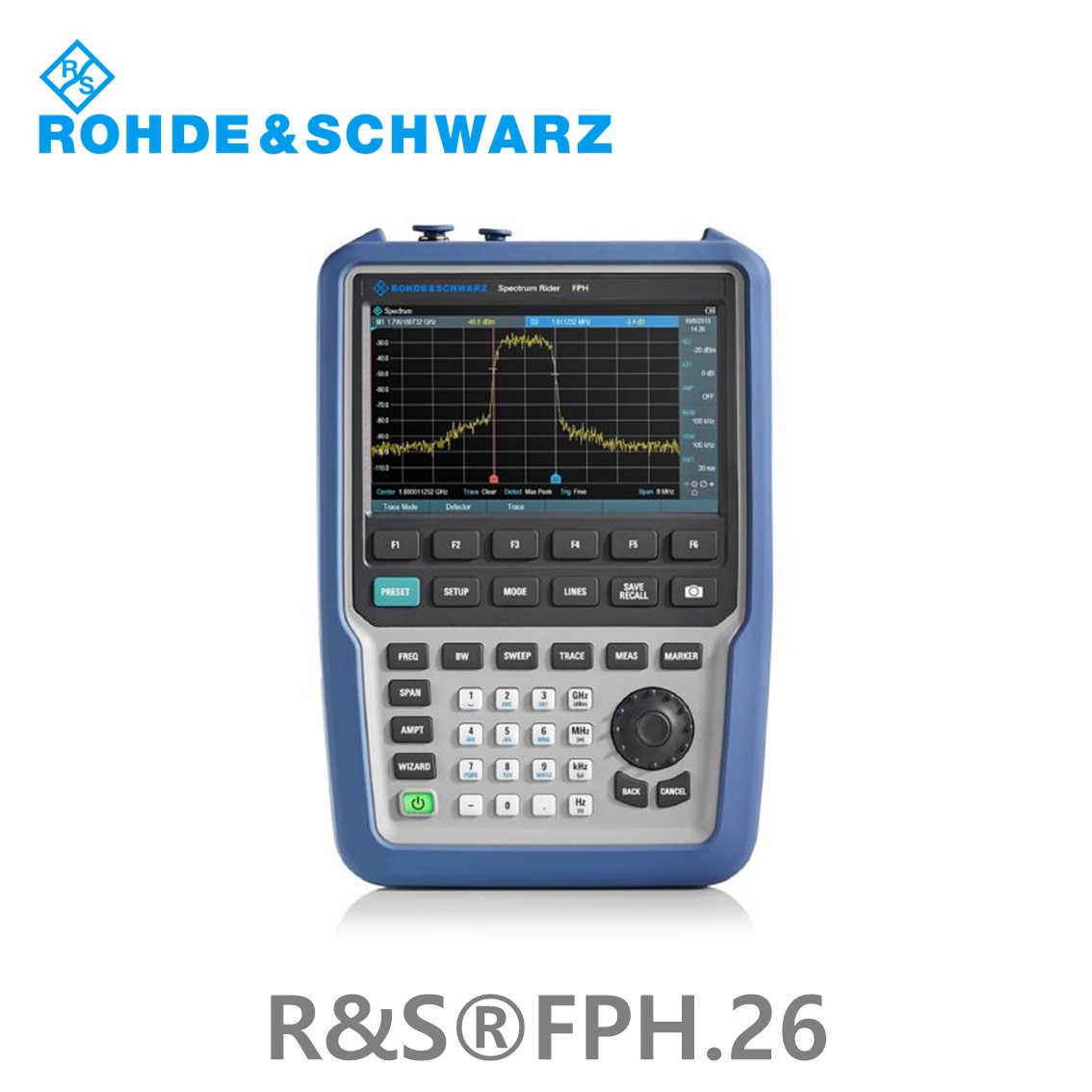 [ 로데슈바르즈 ] FPH  26.5GHz (31GHz opt),–125dBc, –162dBm 스펙트럼분석기 (1321.1111.26)